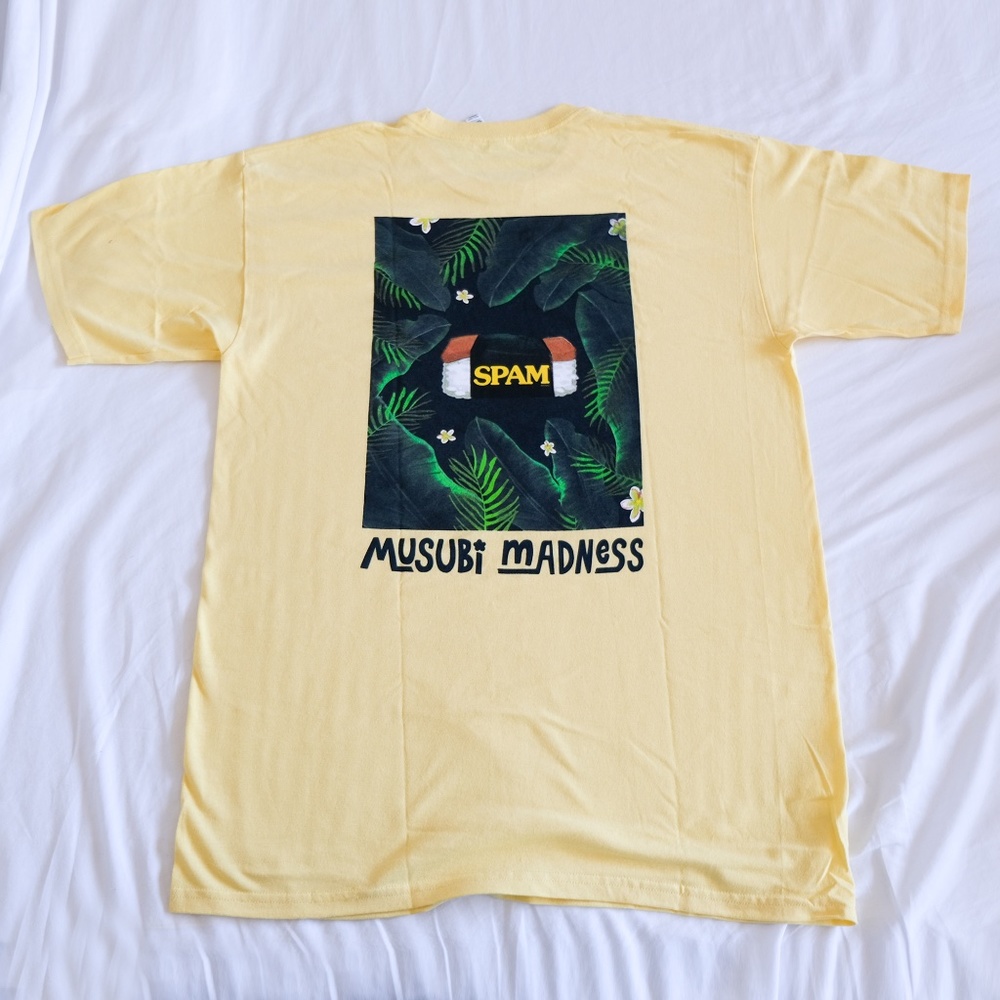 RARE Foodbeast Spam Musubi Graphic T-Shirt Men
